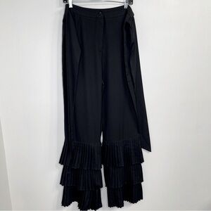 Nasty Gal Ruffle Hem Pants Size 10